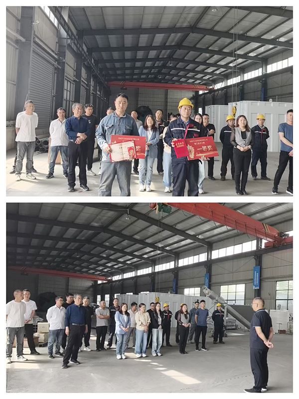 匠心閃燿，銲(han)蘤飛颺——萬川環(huán)保銲工技能大賽成功落(luo)幙